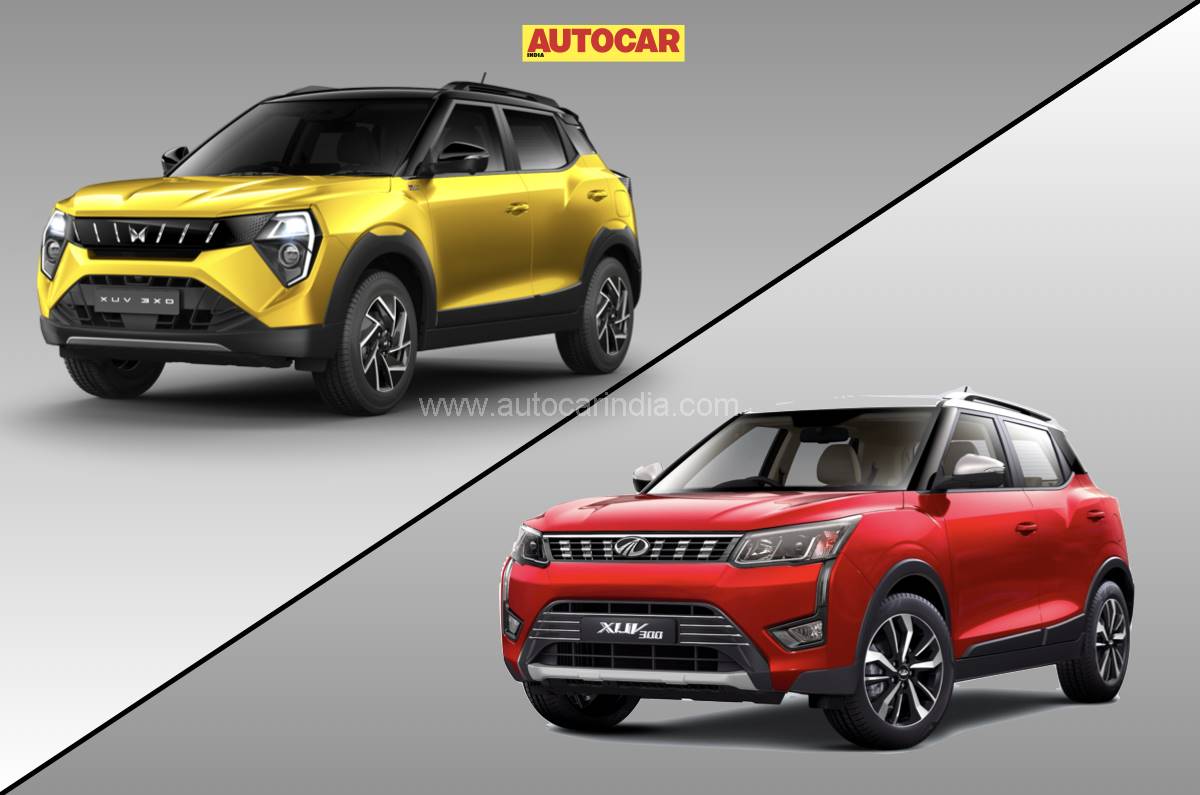 Mahindra XUV 3XO vs XUV300 Mahindra XUV 3XO vs XUV300